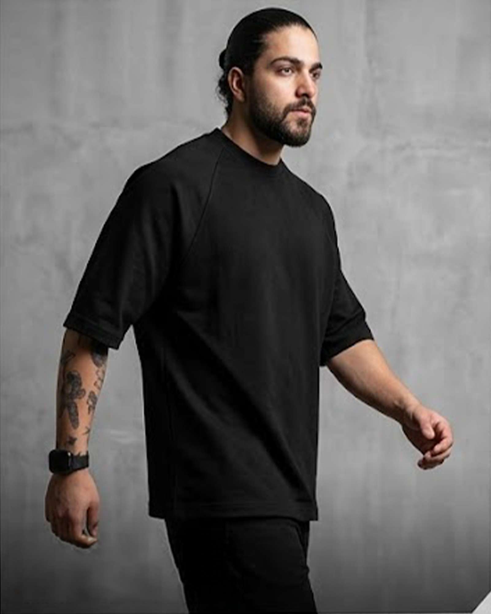 تيشرت اسود سمر ميلتون 2XL