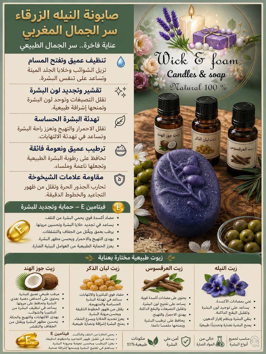 صابونه النيله الزرقه