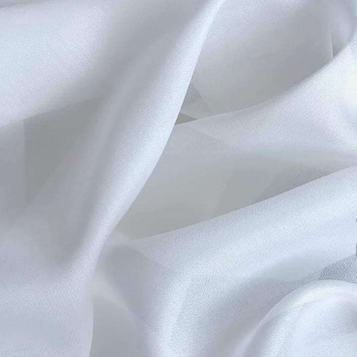 فوال ساده شيفون شفاف