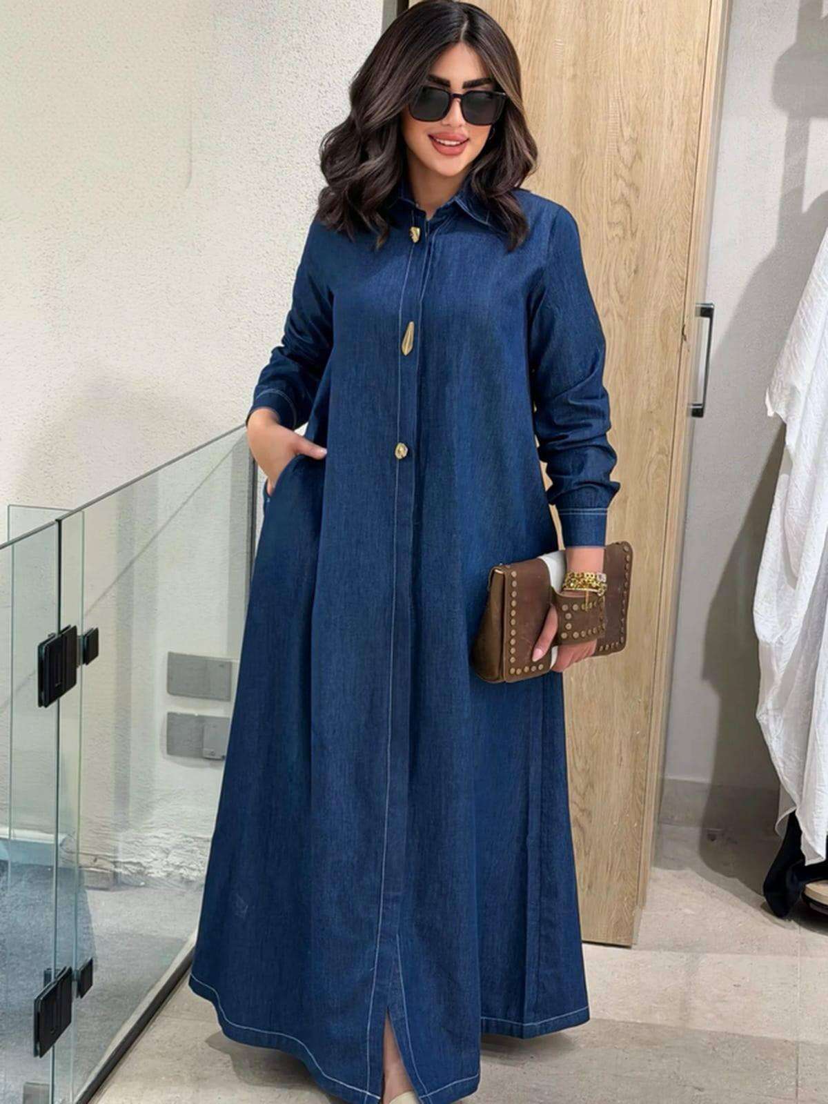 دريس جينز كاجوال