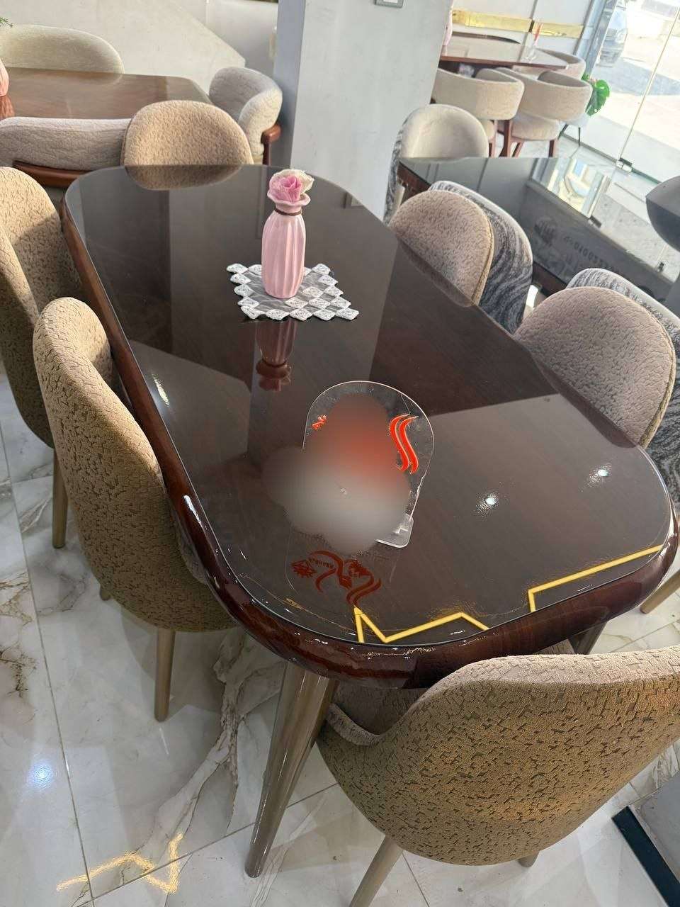 سفره دمياطي خشب زان
