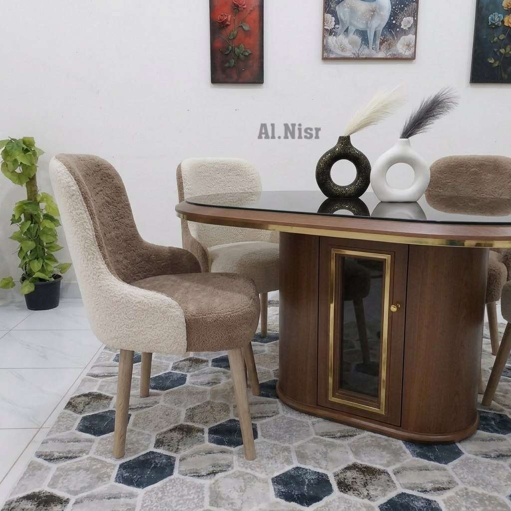 سفره دمياطي خشب زان