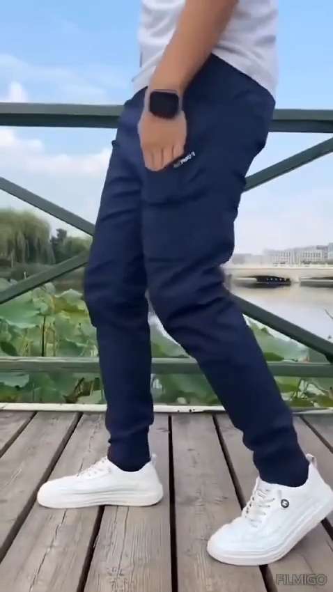 بنطلون سوفت مضلع