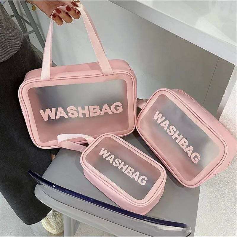 طقم شنط رحلات وتر بروف  في جلد
