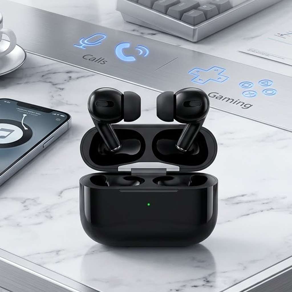 Airpods pro sim original Black