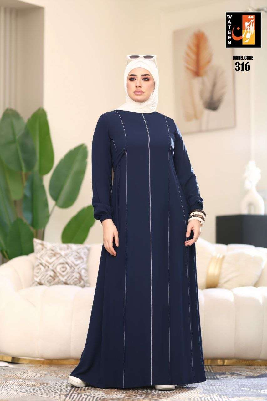 فستان كريب