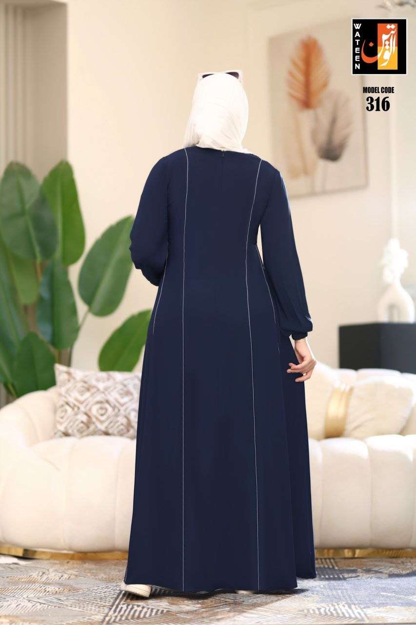 فستان كريب