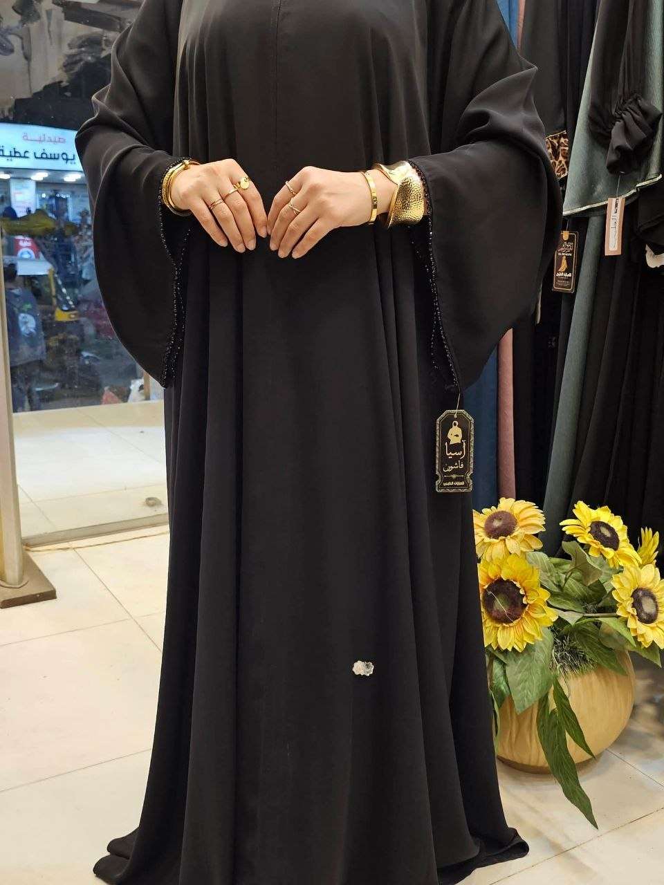 عباية حرير سعودى