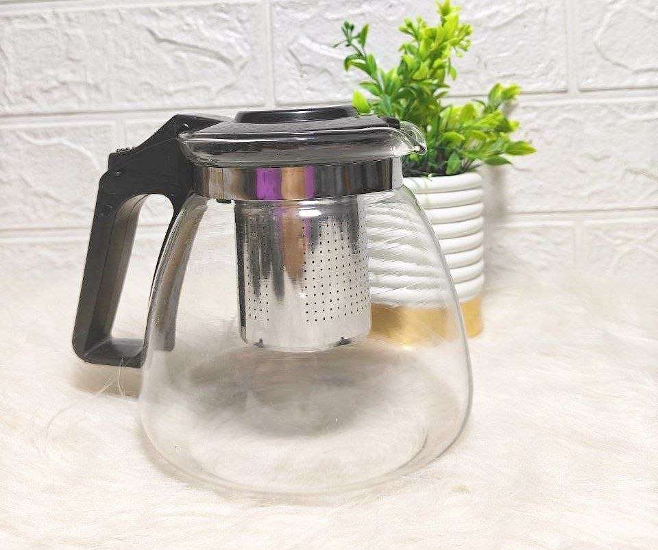 طقم تقديم زجاج براد + 4 كوب