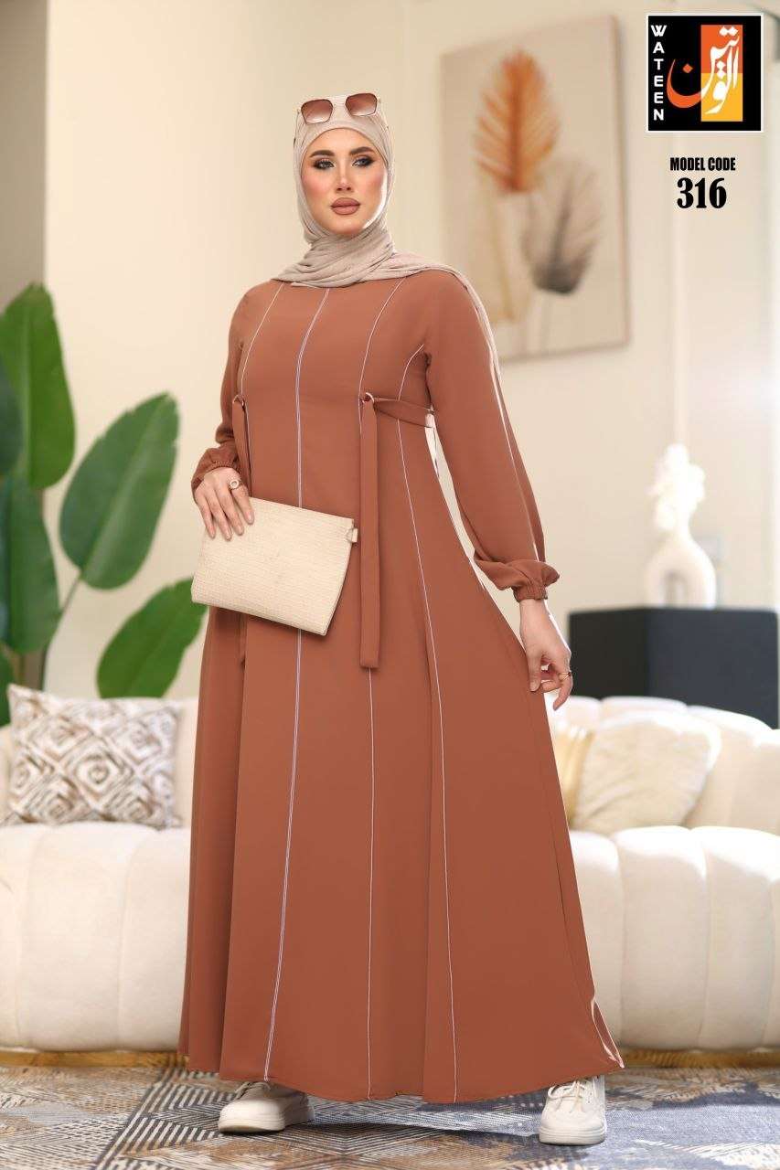 فستان كريب