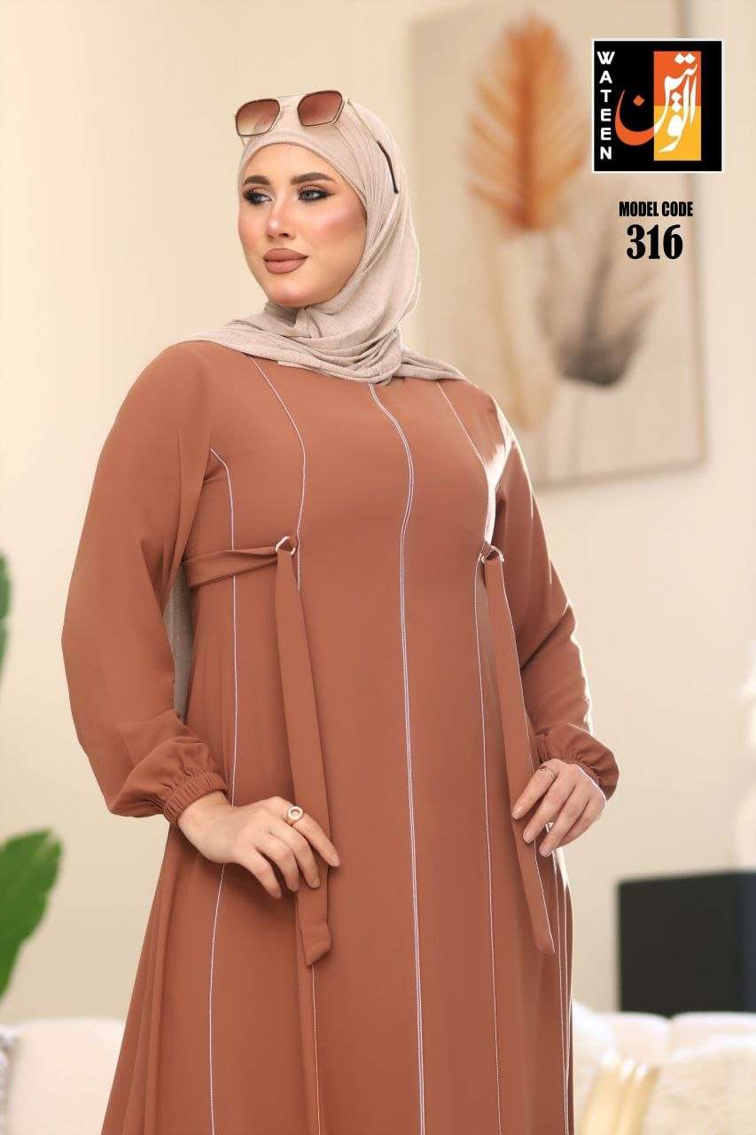 فستان كريب