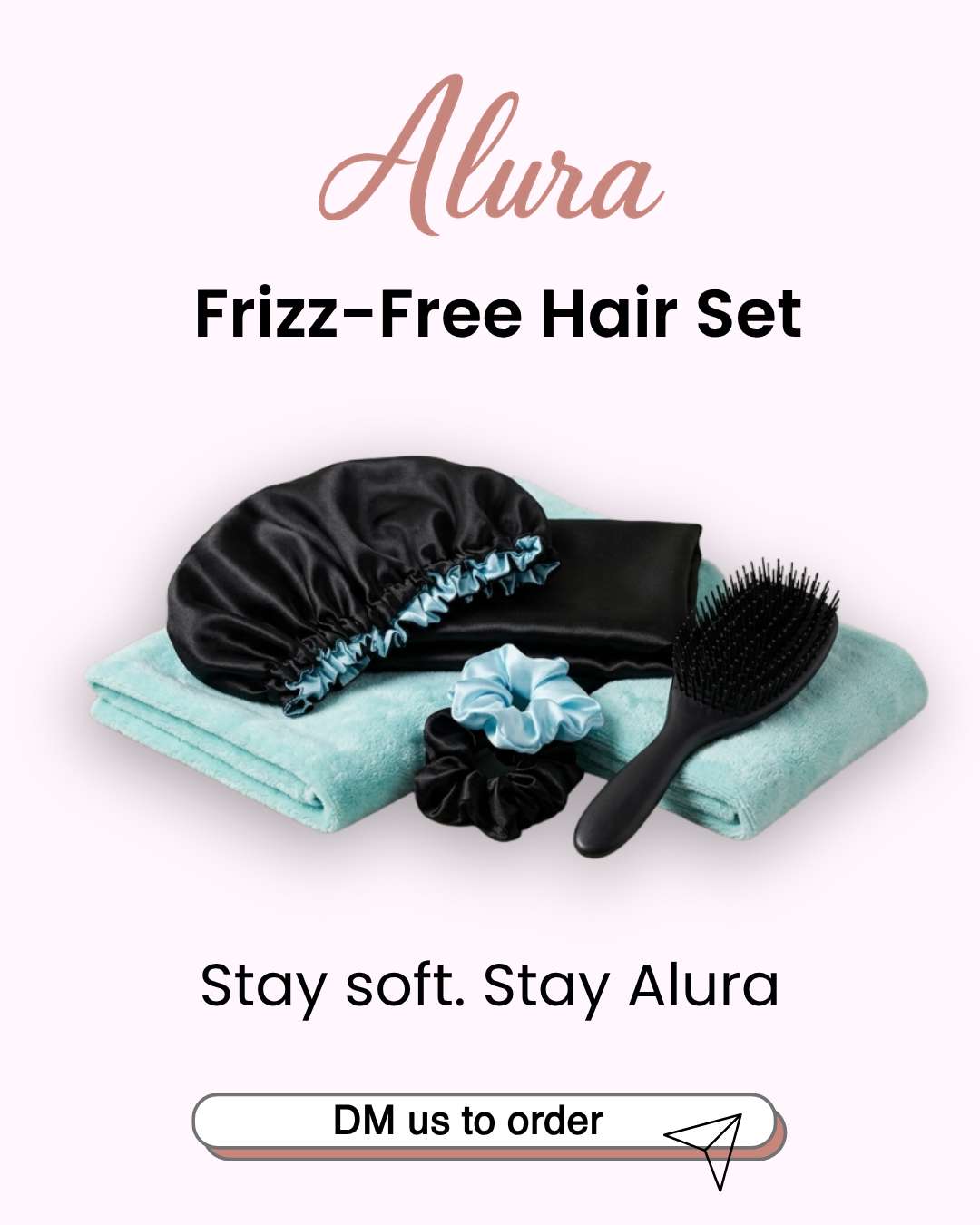 Alura Satin Hair Set Frizz-Free