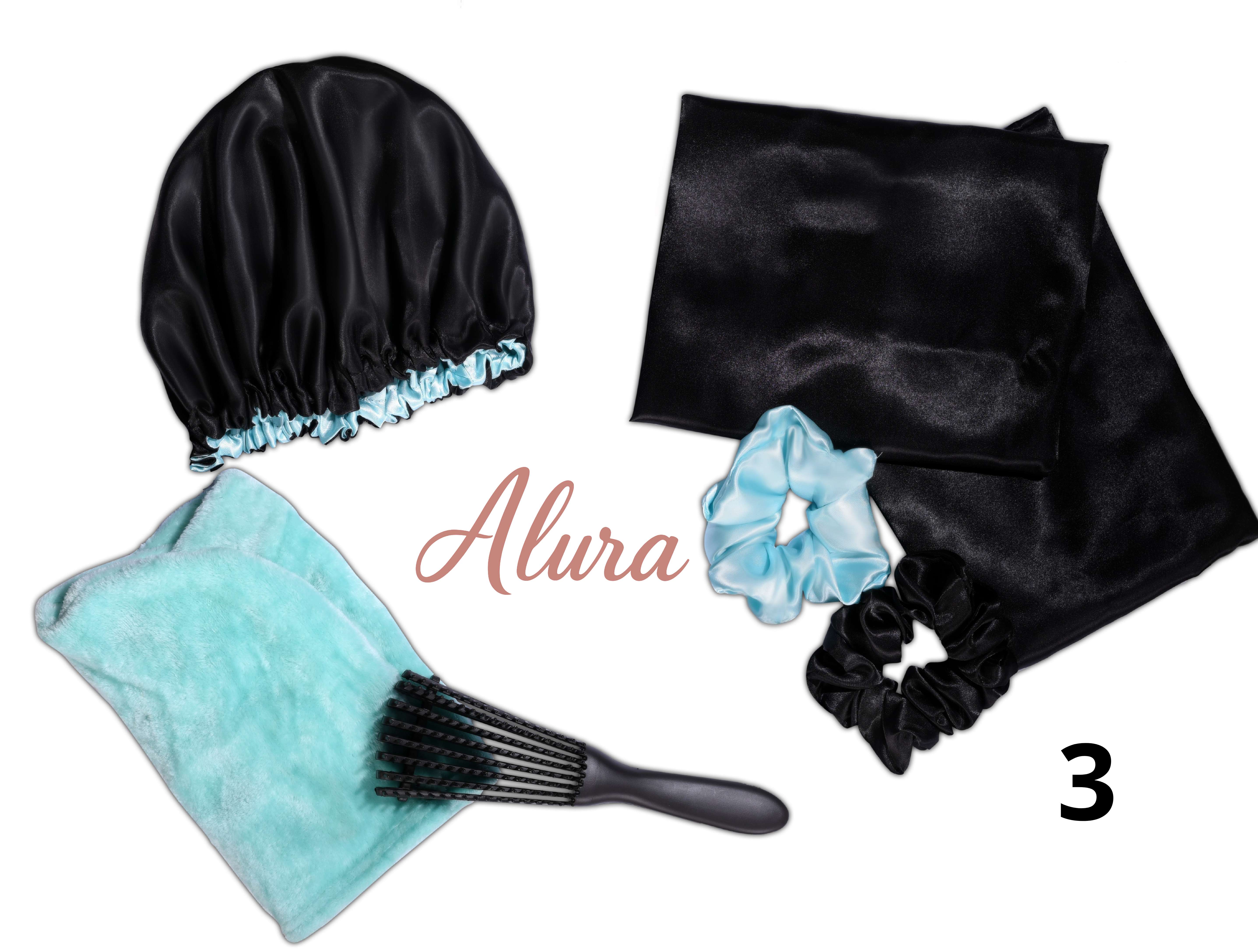 Alura Satin Hair Set Frizz-Free