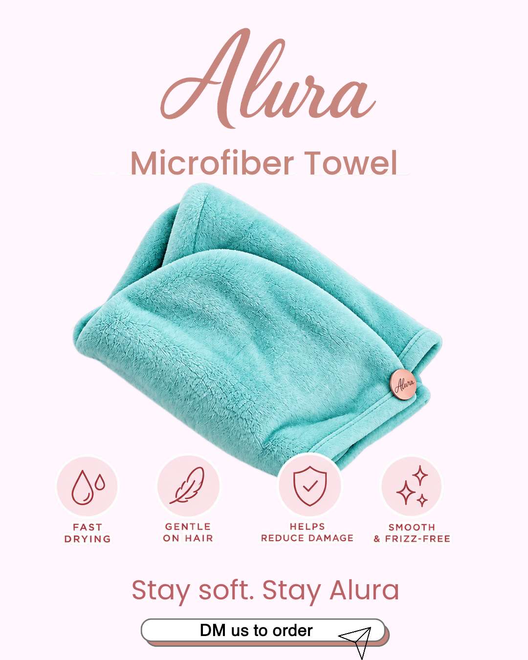 Microfiber Hair Towel