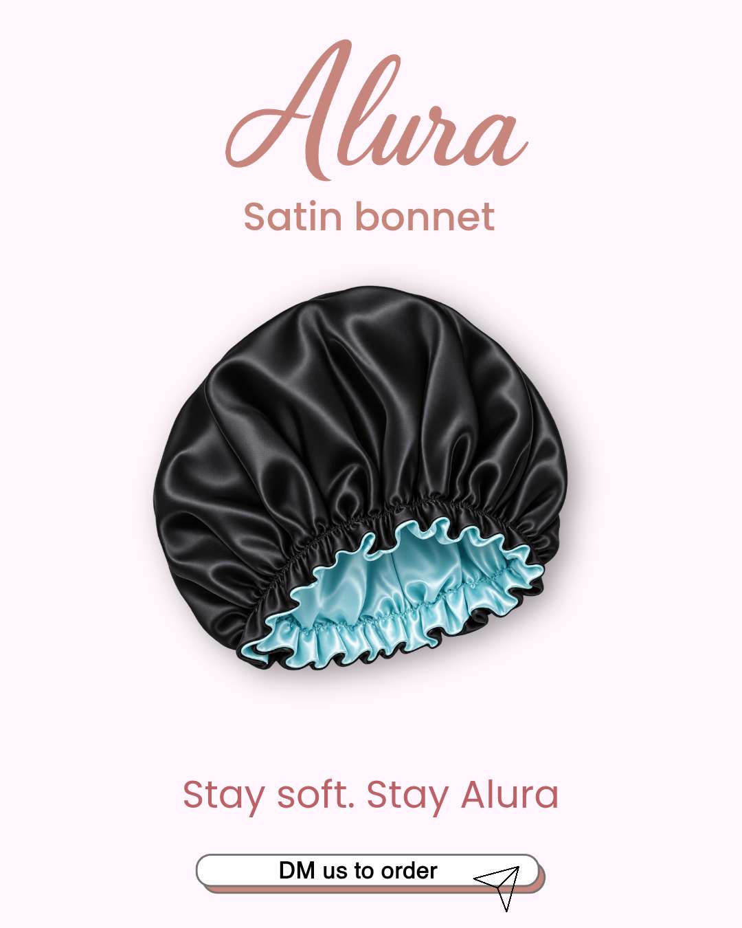 satin bonnet بونيه ستان