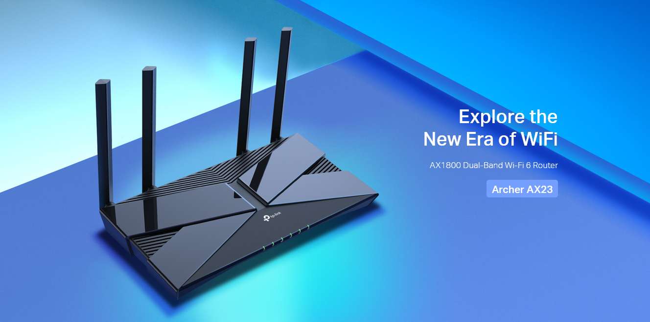 راوتر واي فاي 6 تي بي لينك AX1800 ثنائي النطاق - آشر AX23