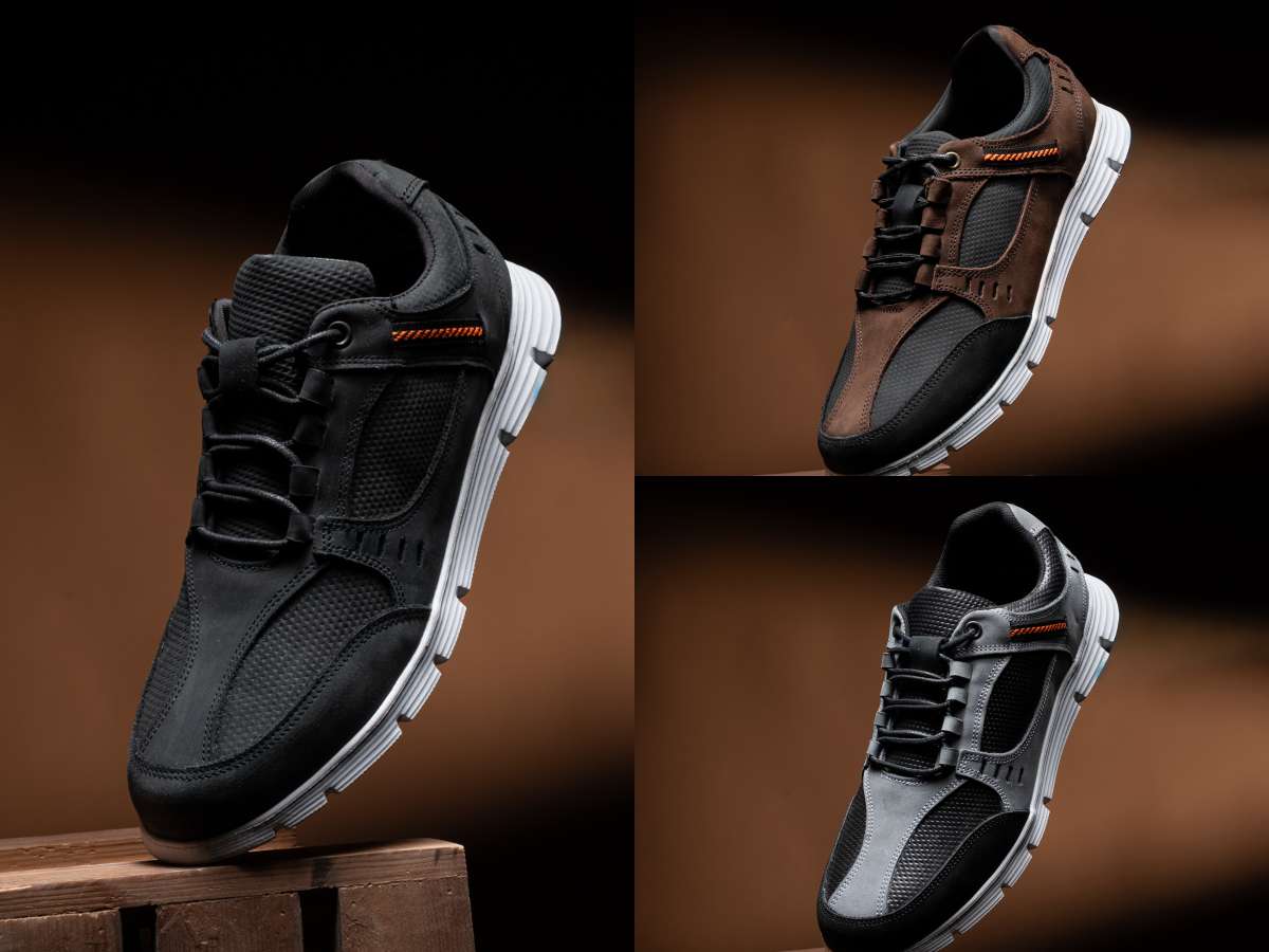حذاء Classic Black Sneaker