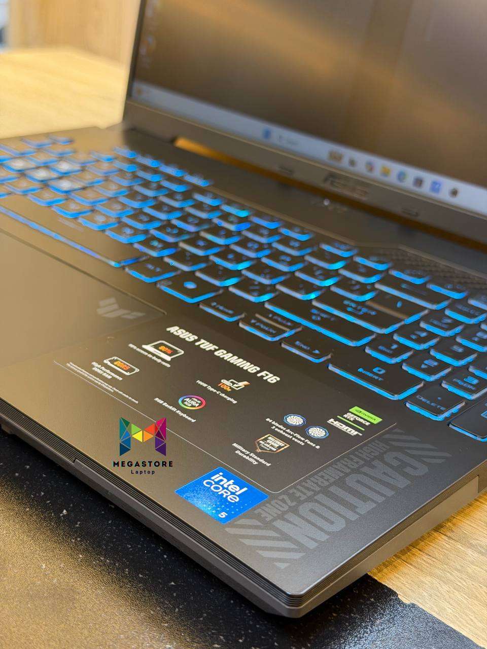 ASUS TUF Gaming F16 Laptop Intel Core 5 210H 16GB RAM RTX 3050