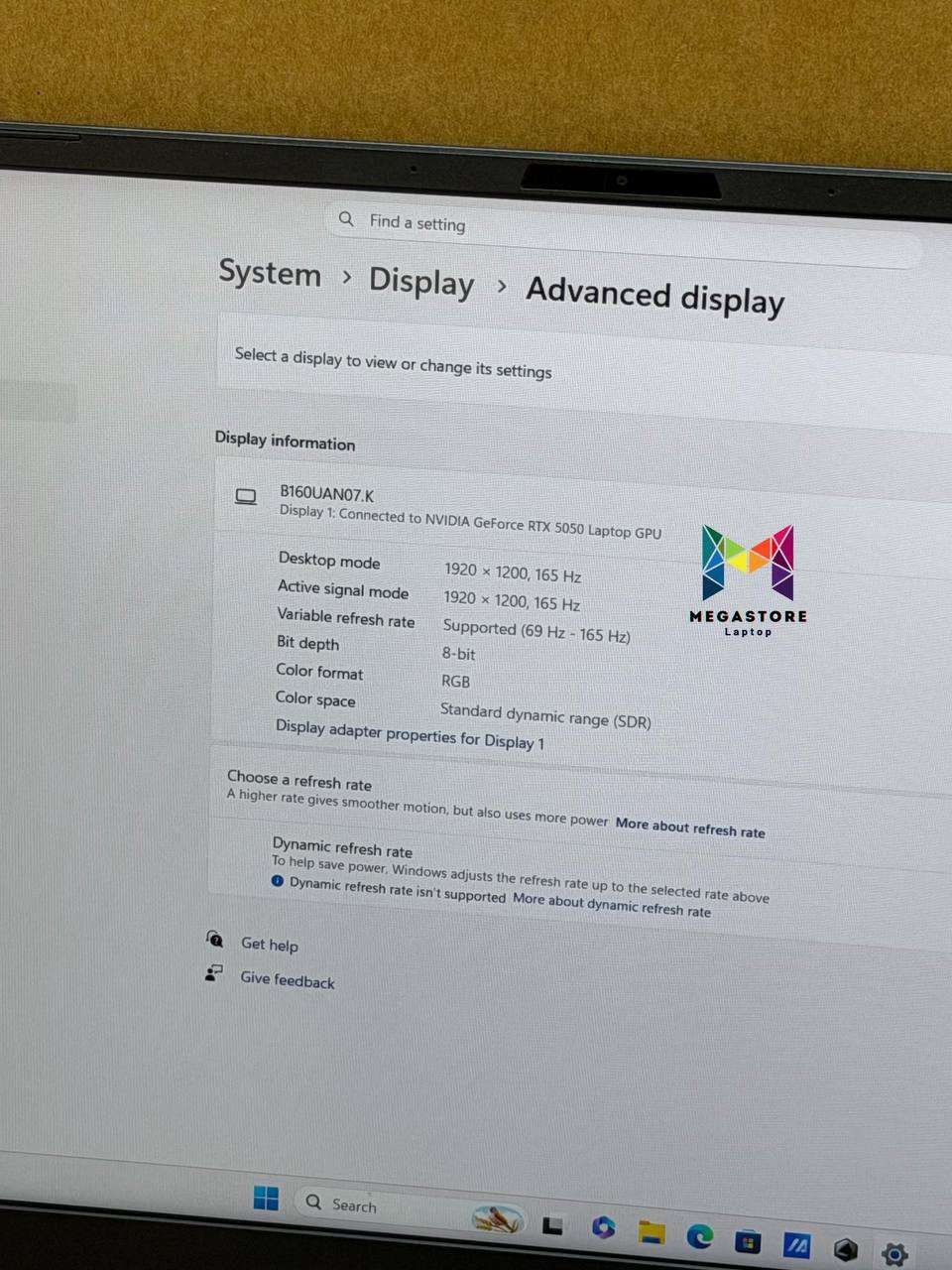 ASUS TUF Gaming A16 Laptop AMD Ryzen 7 16GB RAM 512GB SSD RTX 5050