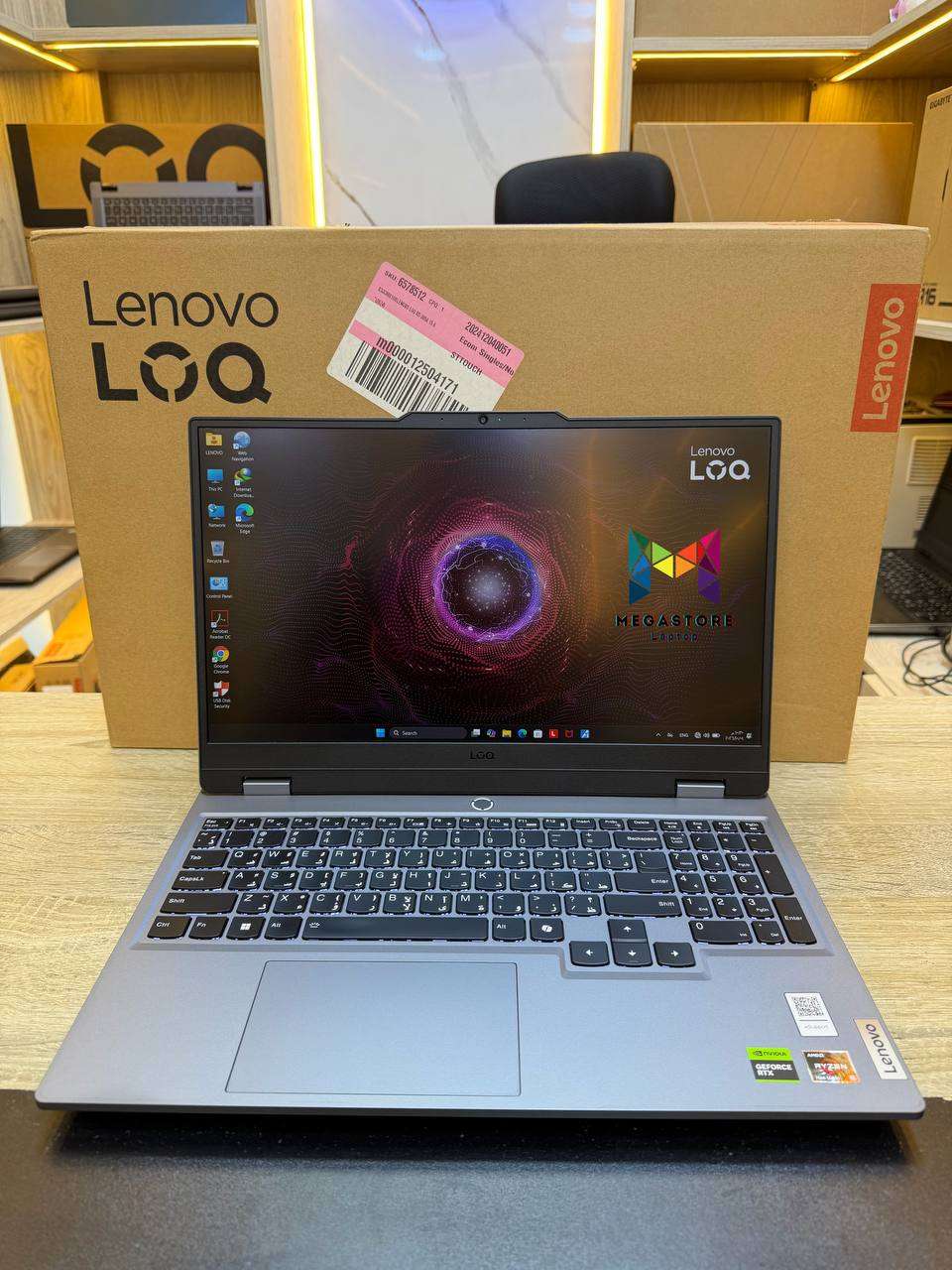 Lenovo LOQ 15 Gaming Laptop AMD Ryzen 5 7235HS 12GB RAM 512GB SSD