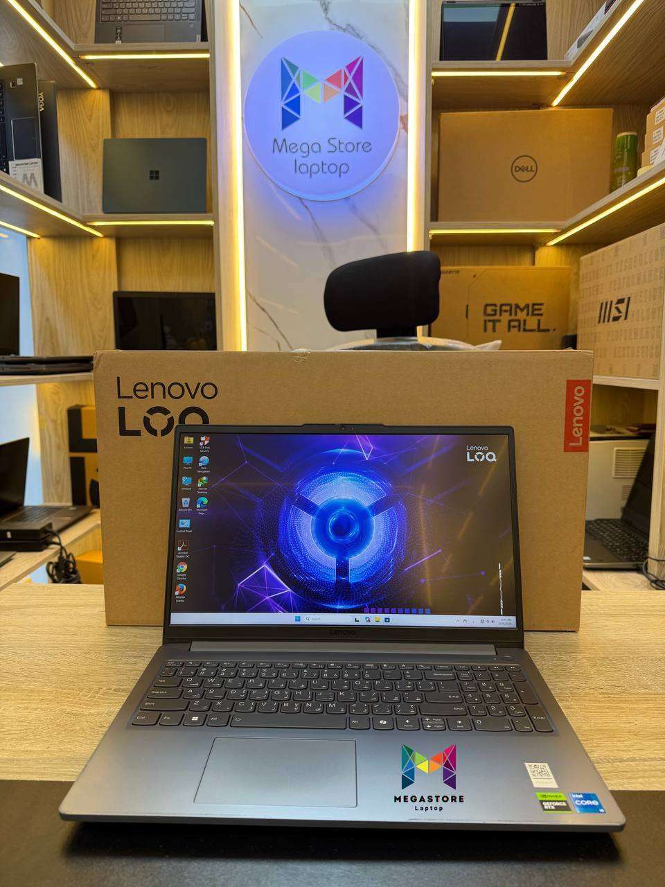 Lenovo LOQ 15.6 Inch Gaming Laptop Intel Core i5-12450HX