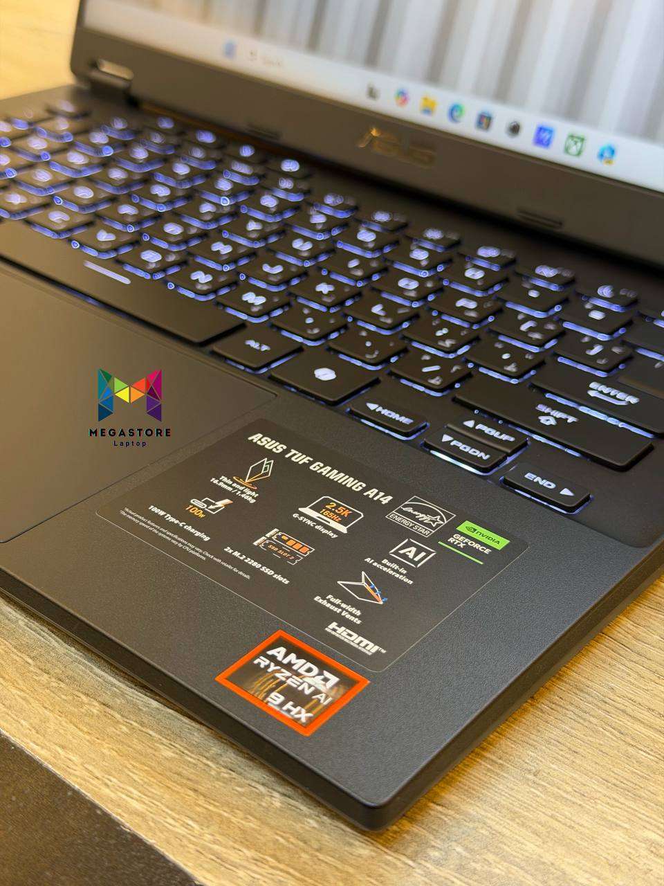 Asus TUF Gaming A14 Laptop AMD Ryzen AI 9 HX 370 RTX 4050