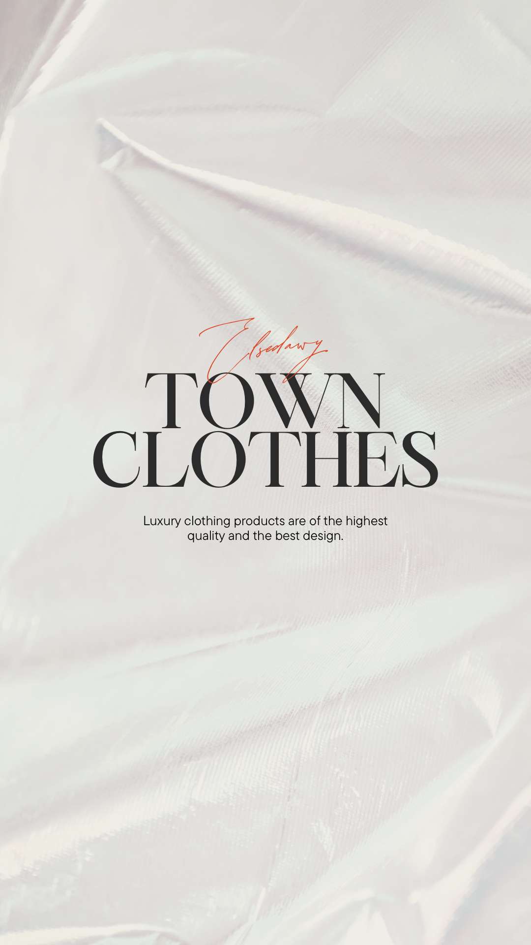 Town clothes