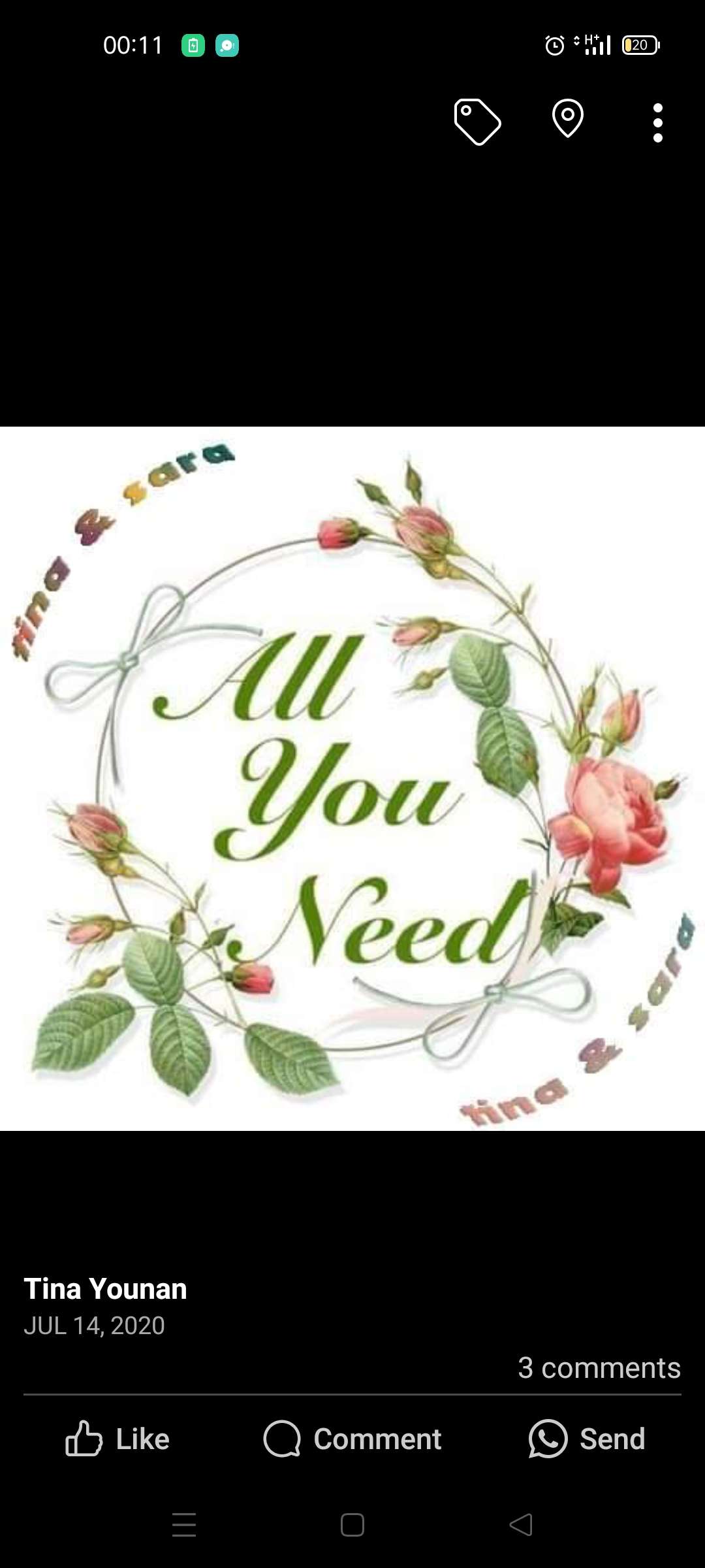 All u need